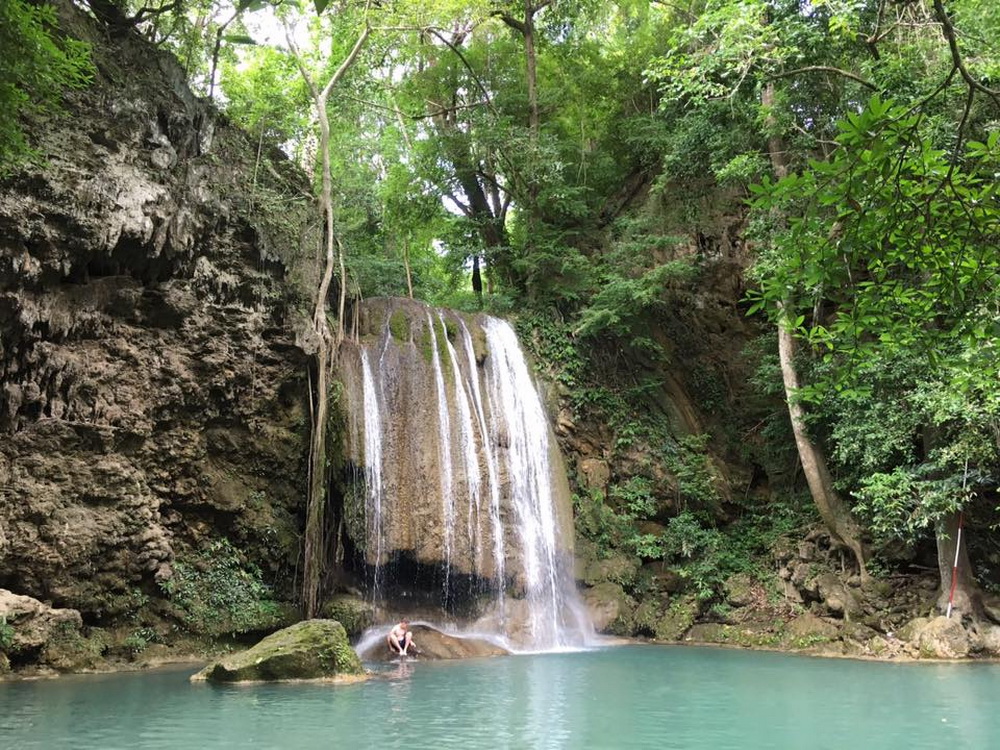 น้ำตกเอราวัณ กาญจนบุรี