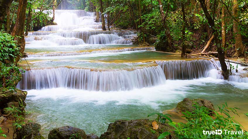 น้ำตกห้วยแม่ขมิ้น จ.กาญจนบุรี