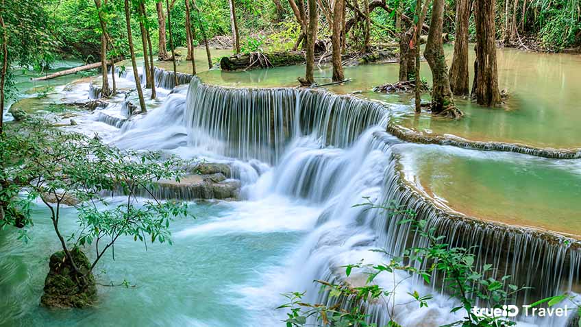 น้ำตกห้วยแม่ขมิ้น จ.กาญจนบุรี